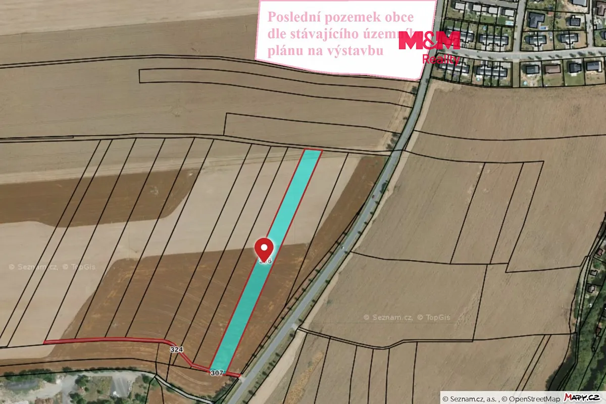 Prodej pole 5905 m²